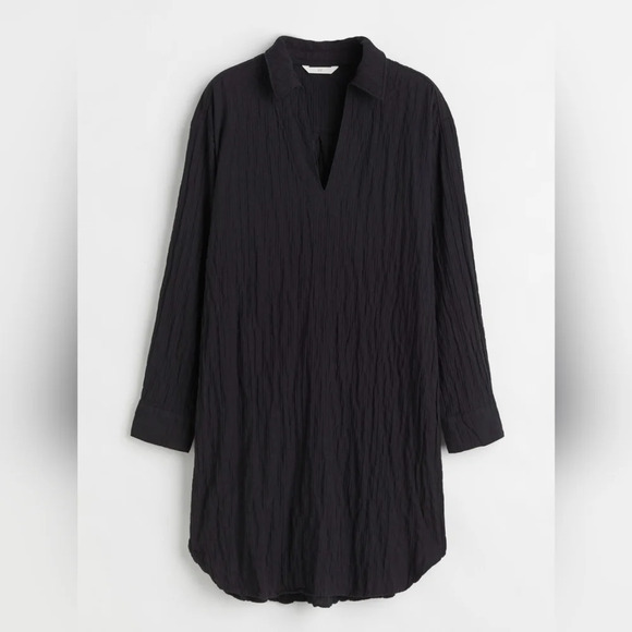 Black Long Sleeve Dress - Picture 3 of 7